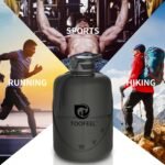 TOOFEEL 1 gallon water bottle - 128 oz water bottle with Straw & Chug Lid - BPA Free Big Water Bottle with Handle - Gym Water Bottle - Black - Image 6