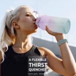 Motivational Water Bottle with Straw & Handle,One Gallon Water Bottle 128 oz/3.8L,Reusable Water Jug, Achieve All-Day Hydration SpillProof, BPA FREE - Image 3