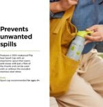 Klean Kanteen 12 oz Classic Kid's Insulated Water Bottle with Flip Seal Sport Cap - 100% Leakproof Cap - BPA-Free - Stainless Steel Material - Launch Plan - Image 4