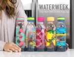 REDUCE WaterWeek Refillable Water Bottles, 14 oz - Includes 5 WaterWeek Leak Proof Tritan Reusable Water Bottles - Includes Fridge Tray - Berry Fun - Image 4