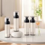 Wide Caliber airless Vacuum Pump Bottle, Reusable Cosmetics Pump Dispenser, DIY Easy Canned, Translucent Black Travel Size can be Packaged Separately Shampoo Light Lotion, etc. (1.7/oz, 4 Packs) - Image 5