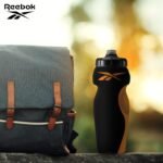 Reebok Squeeze Water Bottles With Athletic Design - Water Bottle 24 oz - Sports Water Bottle - Reusable Water Bottle For Gym, Running, Hiking etc, BPA Free (Black) - Image 3