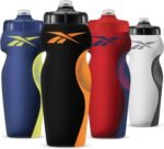 Reebok Squeeze Water Bottles With Athletic Design - Water Bottle 24 oz - Sports Water Bottle - Reusable Water Bottle For Gym, Running, Hiking etc, BPA Free (Black) - Image 9
