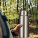 CDJ 12 oz Vacuum Insulated Stainless Steel Water Bottle with Handle, Leak-Proof Double Walled Water Bottle, Reusable and Portable, Metal Water Bottle for School, Hiking, Camping - Image 3