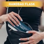 8 oz Water Bottles Made of 304 Stainless Steel, Small Water Bottles Double Wall Vacuum Insulation for Hot&Cold Drinks, Water Bottle Purse with Carry Handle - 100% Leakproof(Dark-Blue) - Image 4