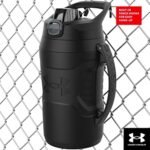 Under Armour Half Gallon Water Bottle Insulated, 64oz Insulated Water Bottle with Handle, Fence Hook, Leak Resistant, for Baseball, Football & More, Vapor Green/Black - Image 4