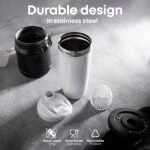 Smart Shake Reforce Stainless Steel Harry Potter Hogwarts Crest Shaker Bottle (900 ML /30oz) | Light Weight Resistance Sports Shaker Bottle with a Soft Lid | Leakproof, BPA Free & DEHP Free - Image 3