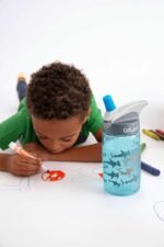 CamelBak Eddy Kids Big Bite Valve Straw Water Bottle Unicorn Party, 12oz - Image 4