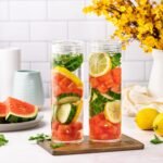 Glass Water Bottles - 4 Pack Wide Mouth Juice Bottles with Clear Lids for Juicing, Smoothies, Fruit Water, Teas, Beverage Storage - 16oz, Leakproof, Reusable, Borosilicate - Image 7