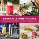 FineDine Water Bottle - Stainless Steel Insulated Water Bottle with Straw Lid, Flip Lid & Wide-Mouth Cap - Keeps Hot and Cold - 25 Oz / 739ml - Dreamy Purple - Image 7