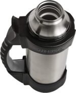 Thermos The Rock Vacuum Insulated 1 Liter Beverage Bottle, stainless steel/black, 1.1 quart (2510TRI2) - Image 5