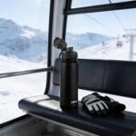 GOPPUS 20 Oz Insulated Stainless Steel Water Bottle BPA-Free Sports Water Bottle, Great for Travel, with Chug Lid - Leak & Sweat Proof with Anti-Dust Lid (Black) - Image 6