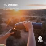 EcoVessel Stainless Steel Bottle with Removable Cup, Vacuum Insulated Thermos for Hot and Cold Drinks, with Folding Handle for Travel and Camping, 25oz (Gray) - Image 5