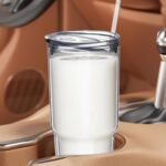 MEWAY 30oz/2 pcs Classic Insulated Tumblers,Double Wall Acrylic Tumbler with Lid，Reusable Plastic Insulated Tumblers with Straw，for cold drinks, sand ice, whatever you like(transparent,2 pack) - Image 5