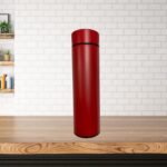Insulated Water Bottle with temperature Display (Red) - Image 3