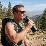 24oz Insulated Stainless Steel Water Bottle, Wide Mouth Double Wall Vacuum, Silicone Straw, Sweat & Leak Proof, BPA Free Insulated Water Flask for Travel, Keep Cold 24h Hot 12h, Black - Image 3