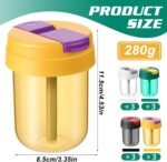 Olgaa 12 Pack Water Bottles Bulk for Kids With Straw 10 oz End of the Year Gifts for Students from Teacher Reusable Leak Portable Plastic Sports Summer Drink Water Bottles - Image 3