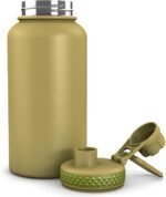 Combat Canteen - 32oz Insulated Water Bottle with Paracord Handle, Stainless Steel Water Jug with Rugged Pockets for Keys, Wallet & Phone - Green Digital Camo - Image 5