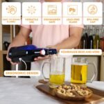 FastRack Swing Top Glass Bottles |16 oz – Pack of 6 | Blue Flip Top Glass Bottles for Home Brewing, Carbonated Drinks, Kombucha, Fermentation, Water | Food Grade – ECO Friendly - Image 7