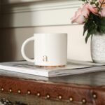 COLLECTIVE HOME - Monogram Ceramic Mugs, 15 oz Golden Initial Coffee Cups, Elegant Alphabet Tea Mugs, Elegant Personalized Mug with Gift Box, Luxurious Cups for Office and Home (a) - Image 3
