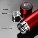 Vacuum Insulated Water Bottle 500ml | Double Wall Stainless Steel | Hot & Cold Leak-Proof Travel Flask | BPA-Free Reusable Sports & Office Bottle – Keeps Drinks Hot 12H / Cold 24H - Image 5
