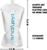 Platypus Platy 2-Liter Ultralight Collapsible Backpacking Water Bottle - Image 3