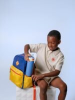 Ello Kids Pop & Fill 18oz Stainless Steel Water Bottle with Quick Fill Technology, Double-Wall Vacuum Insulation, Leak Proof Locking Lid, Sip & Chug, BPA Free, Gifts for Girls Boys, Lighthouse - Image 3