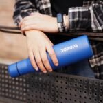 BJPKPK 25oz Insulated Water Bottle Double Wall Vacuum Insulated Stainless Steel Water Bottles for Spots Keep Cold and Hot,Lake Blue - Image 5