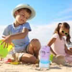 Volhoply 14oz KIds Stainless Steel Insulated Leakproof Water Bottle with Straw Lid and Silicone Boot,BPA-Free Easy Use for Boys&Girls,Double Wall Vacuum Bottles(Lavender Blue,1) - Image 7