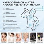 Aiwaylar Hydrogen Water Bottle - Portable, Rechargeable, LED Timer,3 Work Mode, Aluminum and Glass,360ML,Hydrogen Water Ionizer Machine with PEM/SPE Technology, Suitable for Office,Home,Gym Outdoor - Image 5