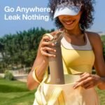 ENCOOL Insulated Water Bottle with Straw Stainless Steel Water Bottle, Leak-Proof, BPA-Free, Double Wall Vacuum Keeps Cold for 24 Hours for Sports, Travel, School (26 oz, Raw Umber) - Image 7