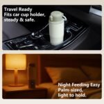 Portable Bottle Warmer for Travel – 15oz 316 Stainless Steel, 16000mAh Battery, Fast Heating & Precise Temp Control, Car Cup Fit, Long Battery Life, Perfect for Outdoor or On-The-Go Moms - Image 4