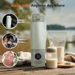 Portable Bottle Warmer for Travel – 15oz 316 Stainless Steel, 16000mAh Battery, Fast Heating & Precise Temp Control, Car Cup Fit, Long Battery Life, Perfect for Outdoor or On-The-Go Moms - Image 5
