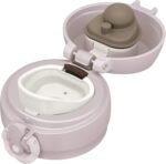 Thermos JNL-355 BEP Water Bottle, Vacuum Insulated Portable Mug, 0.35 L; Beige Pink, Easy to Clean and Easy to Clean, Lightweight Type, One-touch Opening, Stainless Steel Bottle, Hot and Cold - Image 5