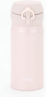 Thermos JNL-355 BEP Water Bottle, Vacuum Insulated Portable Mug, 0.35 L; Beige Pink, Easy to Clean and Easy to Clean, Lightweight Type, One-touch Opening, Stainless Steel Bottle, Hot and Cold - Image 6
