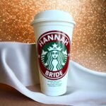 Personalized Authentic SB Reusable Coffee Cup 16 Ounces with Lid - Variety of Colors Available - Ships Free - BPA Free Plastic - Image 4