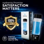 Hydrogen Water Bottle Generator, 2000PPB SPE/PEM Tech, USB-C Rechargeable, Self-Cleaning, Portable 420ml Hydrogen Glass Water Bottle, Hydrogen Water Generator & Ionizer for Health - Image 7