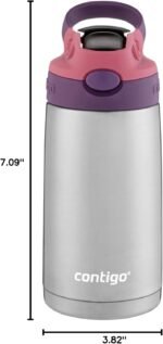 Contigo AUTOSPOUT Camping Hydration Thermal Bottle 1 Count (Pack of 1) Eggplant & Punch - Image 4