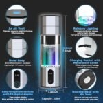 Hydrogen Water Bottle Generator with 10000PPB Hydrogen Production LED Display Portable Hydrogen Water Machine for Home, Gym, Travel, Office Hydro Bottle Suitable Gift for Love Friend Family - Image 3