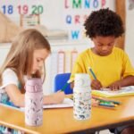 GOPPUS 12 oz Kids Water Bottle - Stainless Steel Insulated Water Bottle, BPA Free, Odorless, Durable and Reusable for School, Sports and Outdoor Activities(White Dog) - Image 3