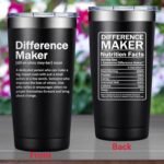 Grifarny Difference Maker Definition Tumbler Mug - Christmas Thank You Gifts for Men, Women - Appreciation, Inspirational Gifts for Boss, Employee, Teachers, Assistant Principal, Coworkers - Image 5