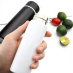 Cute Small Water Bottle, 4.4 Fl. Oz, Pack of 2, Mini Slim Flask for Kids, Portable Skinny Purse Water Bottle, Vacuum Insulated Reusable Leak Proof Stainless Steel Cup - Image 4