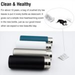 Cute Small Water Bottle, 4.4 Fl. Oz, Pack of 2, Mini Slim Flask for Kids, Portable Skinny Purse Water Bottle, Vacuum Insulated Reusable Leak Proof Stainless Steel Cup - Image 6