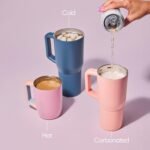 BrüMate Müv - 25oz 100% Leak Proof Insulated Coffee Mug with Handle & Lid - Stainless Steel Coffee Travel Mug - Double Walled Coffee Cup (OD Green) - Image 6