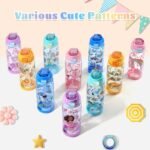 Kids Water Bottle 20oz Durable Leak-Proof Plastic Water Cup for Kids Toddlers,With Straw Handle and Pop-Up Spout Cover,Safe for School Sports Daycare Travel & Camp - Image 8