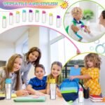 Domensi 50 Pieces Plastic Water Bottle Bulk 17 oz Sports Adults Reusable Large Water Bottles with Leak Proof Flip Top for Adults Fitness(Mixed Color) - Image 4