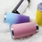 BJPKPK 20 oz Stainless Steel Insulated Tumbler Cups With Lid And Straw Coffee Tumblers,Blue - Image 4