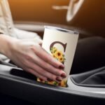 Sunflower Gifts for Women - Personalized Christmas Gifts for Women - Birthday Gift for Woman - Mothers Day Gift for Mom - Monogrammed, Initial 20oz Travel Cup Insulated Tumbler with Lid, S - Image 5