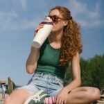 Owala FreeSip Sway Insulated Stainless Steel Water Bottle with Two-Way Spout, Built-In Straw and Bucket Handle, Made for Travel, School, and Sports, 30oz, BPA Free, Leak Proof, Daybreak - Image 6