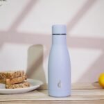 BJPKPK Insulated Water Bottle 17oz Stainless Steel Water Bottles Dishwasher Safe Metal Thermal Keep Cold and Hot,Mist Grey - Image 6